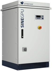 Sinepower fixed solid state ground power unit cabinet